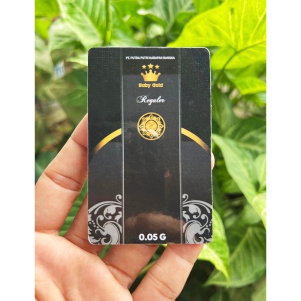 BABY GOLD Emas Murni Logam Mulia 0.05 gram