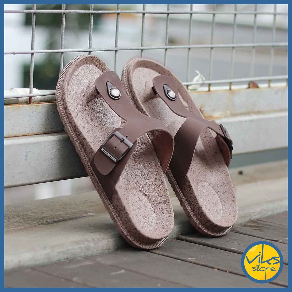 Sendal Flip Flop | Sandal Santai | Sendal Jepit Pria Cowok Distro Kuzatura Original Lokal Nyaman