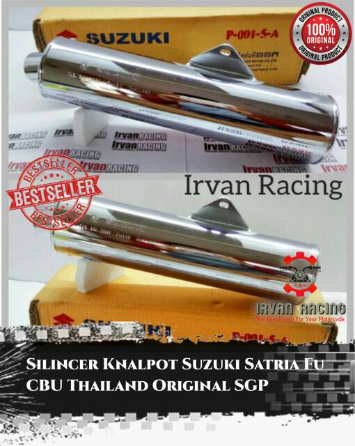 Silincer Knalpot Satria Fu CBU Thailand Ori SGP-2