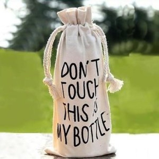 [ HANYA SARUNG ] Sarung Tas My Bottle Pouch Bag Infused Water Kain Botol Minum