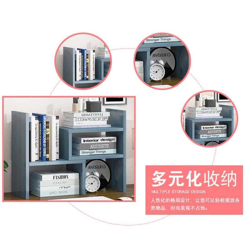 Rak Meja Buku Bookshelf - ZWJ4004