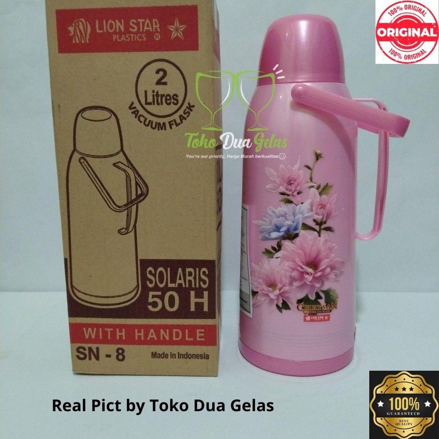 Termos Air Panas Lion Star Solaris 2 Liter Original Murah