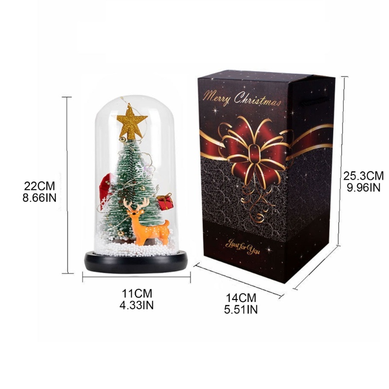 Zzz Lampu Tumblr LED Model Pohon Natal / Rusa / Santa Claus Untuk Dekorasi Pernikahan / Tahun Baru