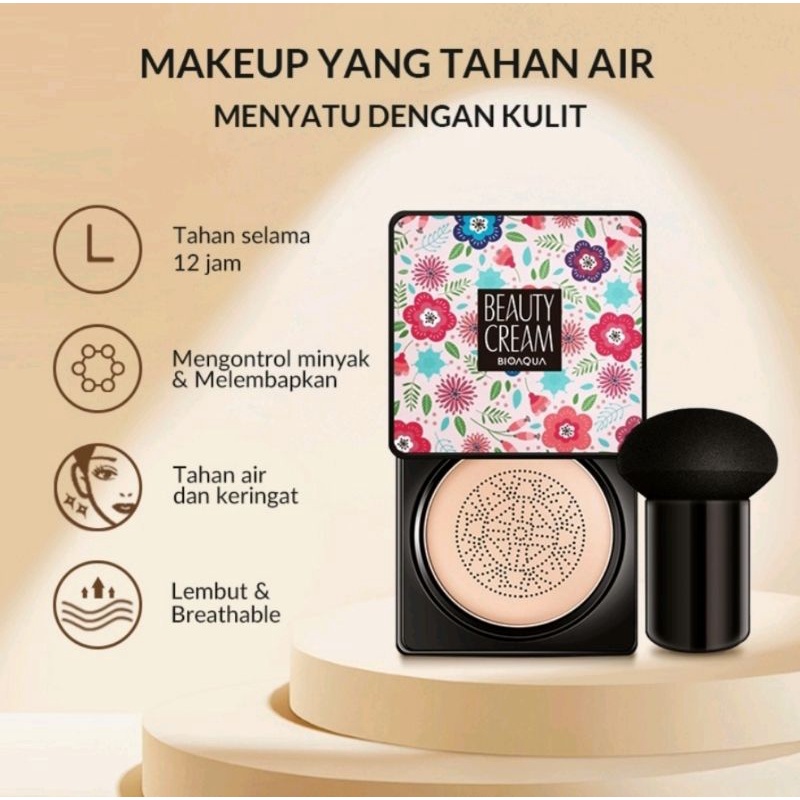 BIOAQUA BB Cushion Whitening Beauty Cream 20g - BB Cream -SUNISA Air Cushion | CC Cushion