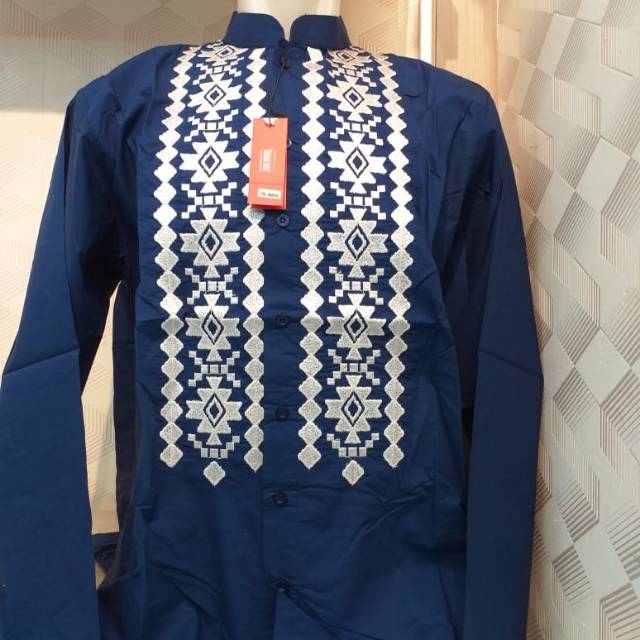 Baju koko pria Itang yunasz(tangan  panjang)