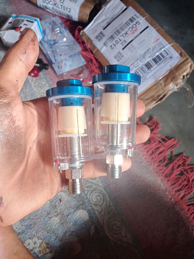 Filter Saringan Angin Air Spraygun Spray Gun Water Trap Separator