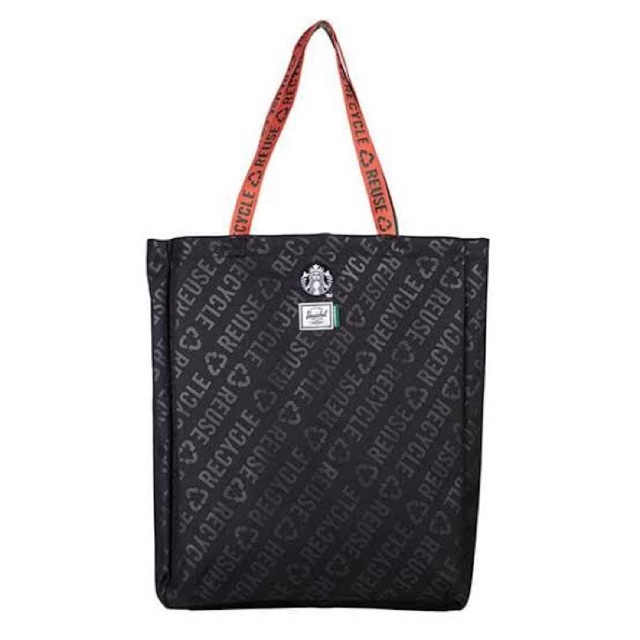 Tote bag starbucks x herschel