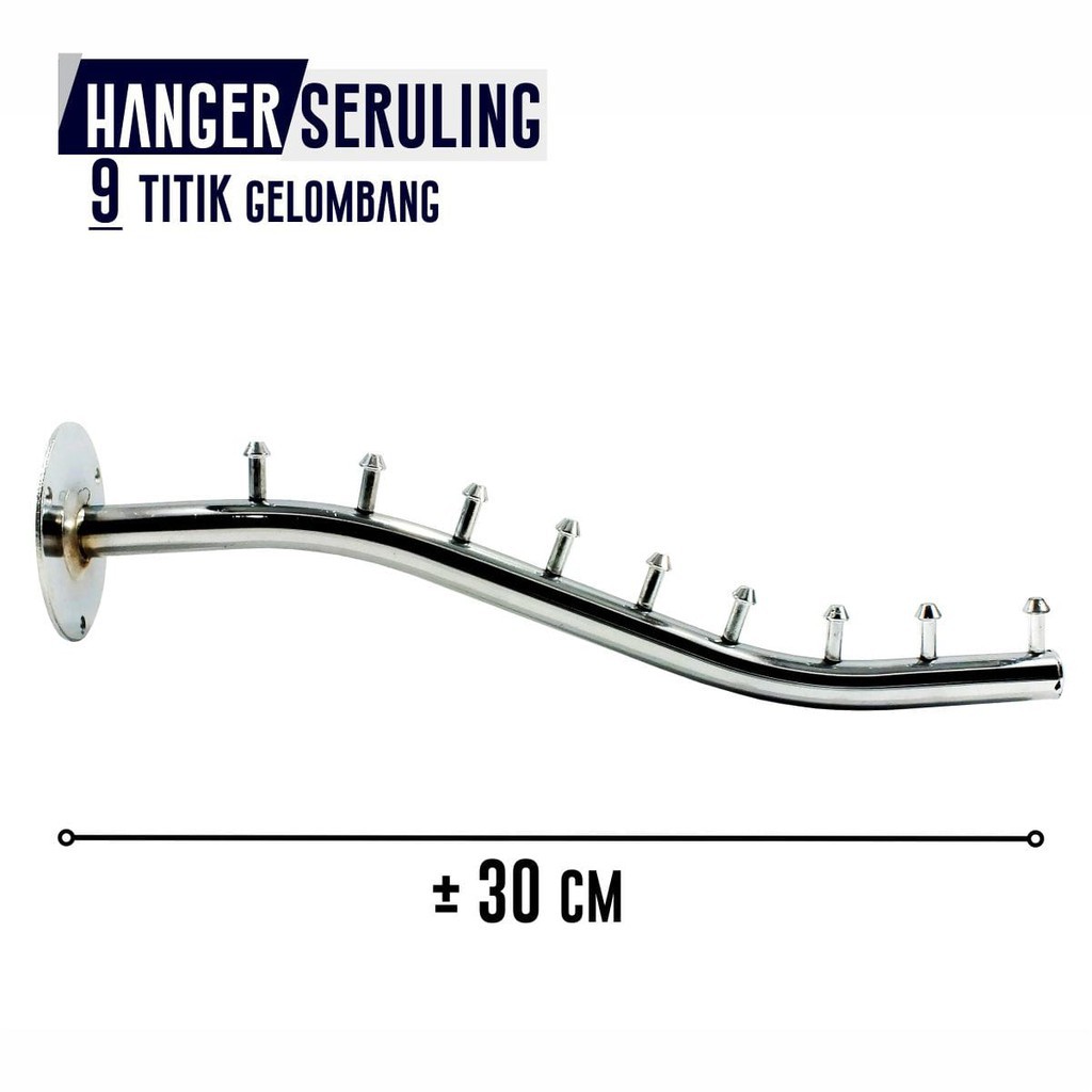 Hanger Seruling gelombamh  9 Titik