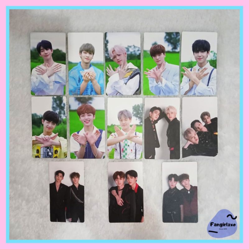 (READY STOCK) PHOTOCARD BROADCAST X1 OFFICIAL PAIR SEUNGWOO MINHEE