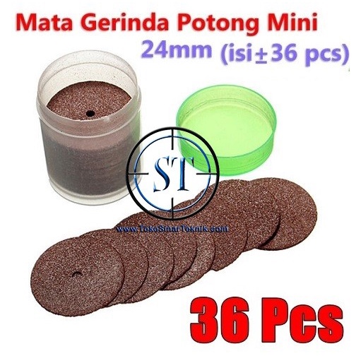 Mata Gerinda Potong utk Mini Grinder Resin Wheel Cutting Disc Pemotong Plat Besi Rotary Tool Mesin Bor Grinder Tuner Drill TMG-36