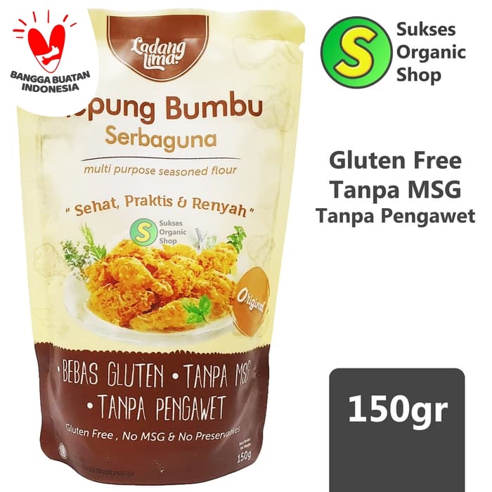 

TERBARU Tepung bumbu serbaguna/Ladang Lima/150gr