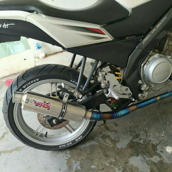 Knalpot Racing Wrx Leher Blumoon Vixion Satria Fu Sonic Tinger Megapro