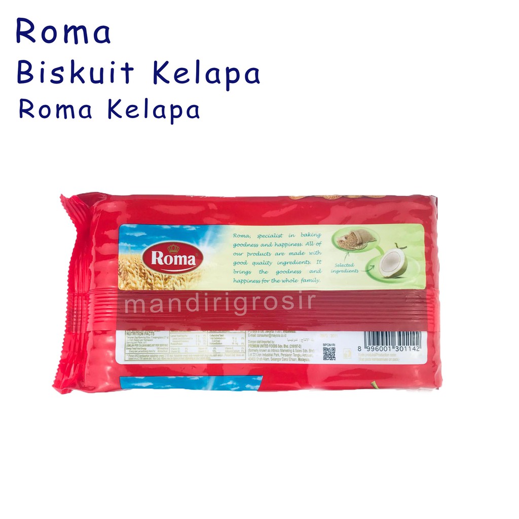 Biskuit Kelapa * Roma Kelapa * Coconut Biskuit * 300gr