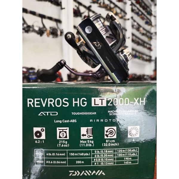 reel daiwa revros hg 2000 LT