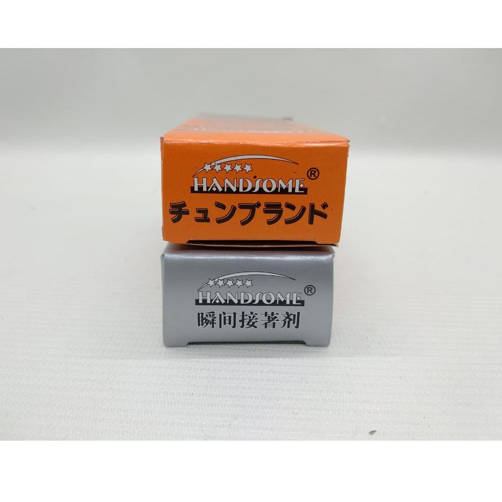 

Produk BGS52 Lem Korea/ Lem Cyanoacrylate / Lem Serbaguna Handsome HS-10 BGS