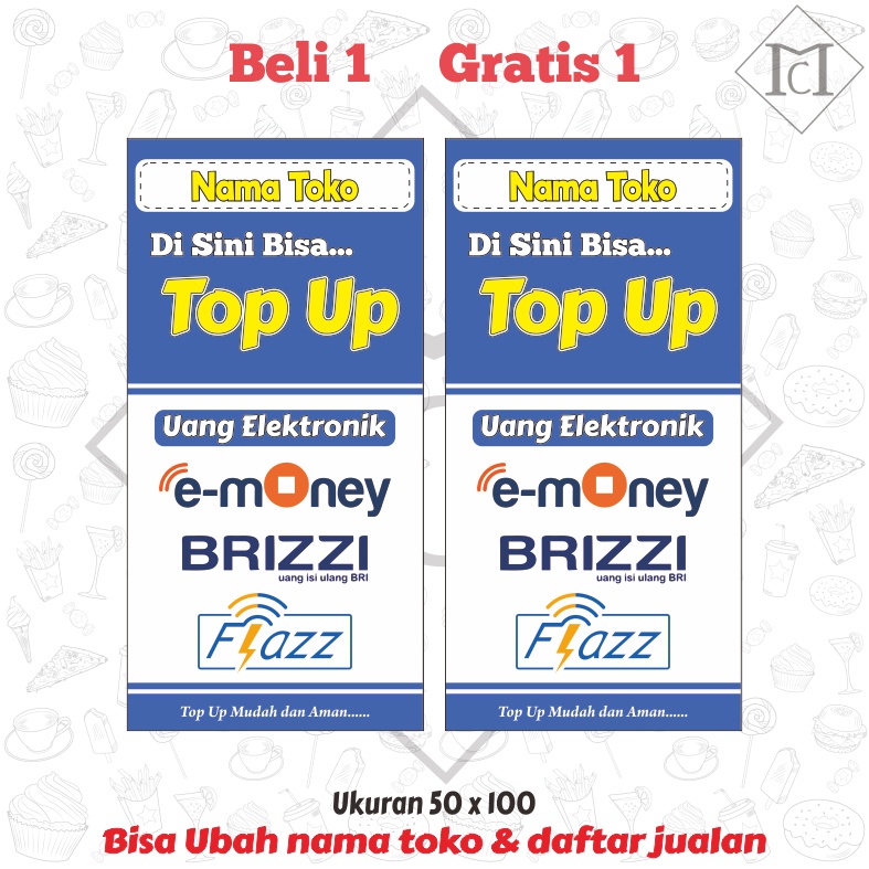 Banner  50x100 | Gratis edit