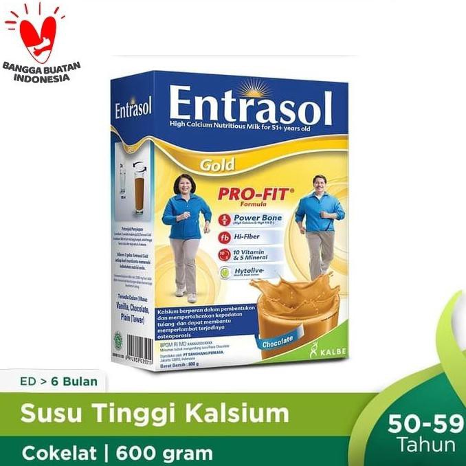 

Diskon ENTRASOL GOLD VANILA - COKLAT 600 GR / susu orang tua / susu lansia - Coklat Big Sale