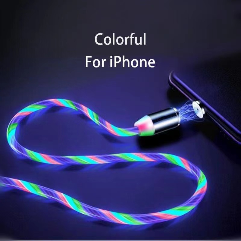 KABEL DATA LAMPU LED 3A JACK 3 IN 1 CHARGER MAGNET FAST ORIGINAL LED-1