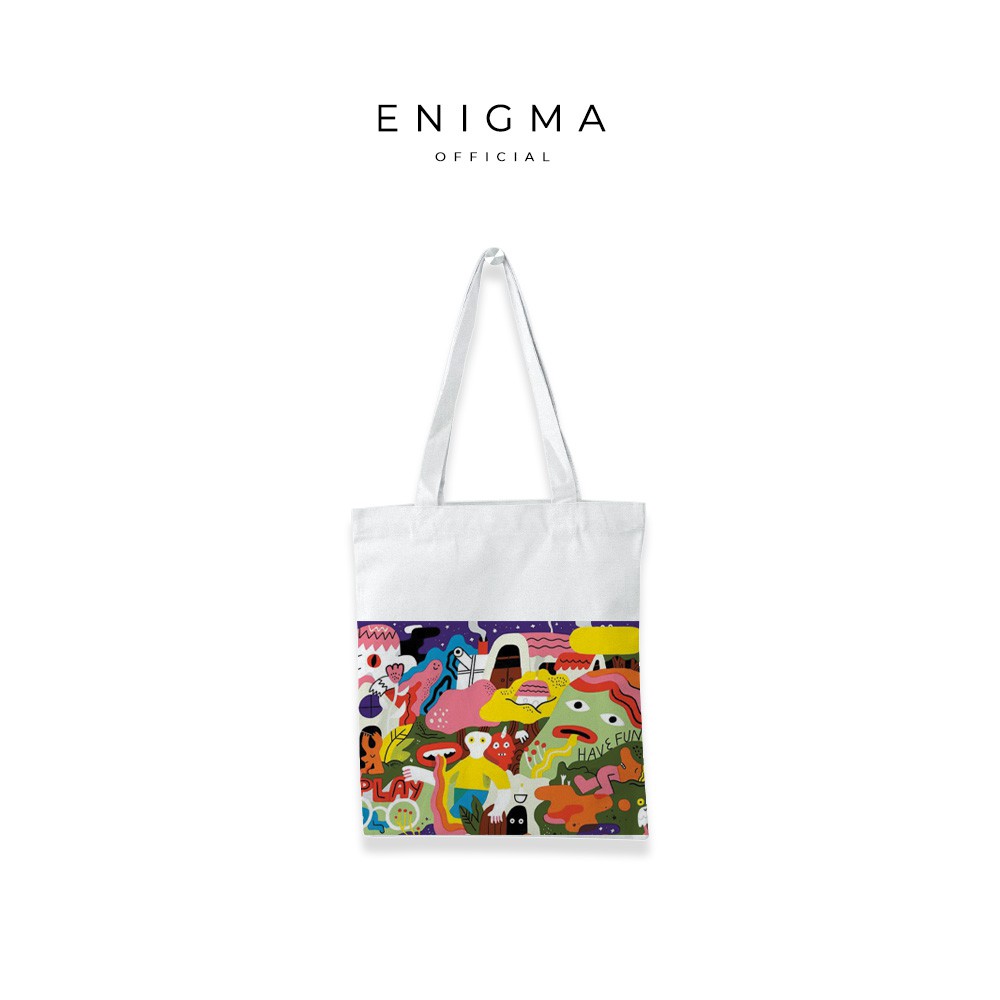 SALE TOTEBAG KANVAS ORIGINAL ENIGMA TOTEBAG KANVAS COLLECTION XX