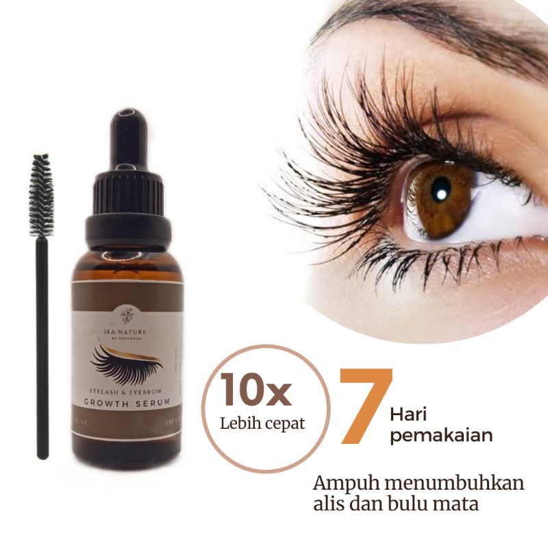 Serum Bulu Mata dan Alis Penumbuh dan Penebal Alis dan Bulu Mata Alami &amp; Original Eyelash &amp; Eyebrow Growth Serum