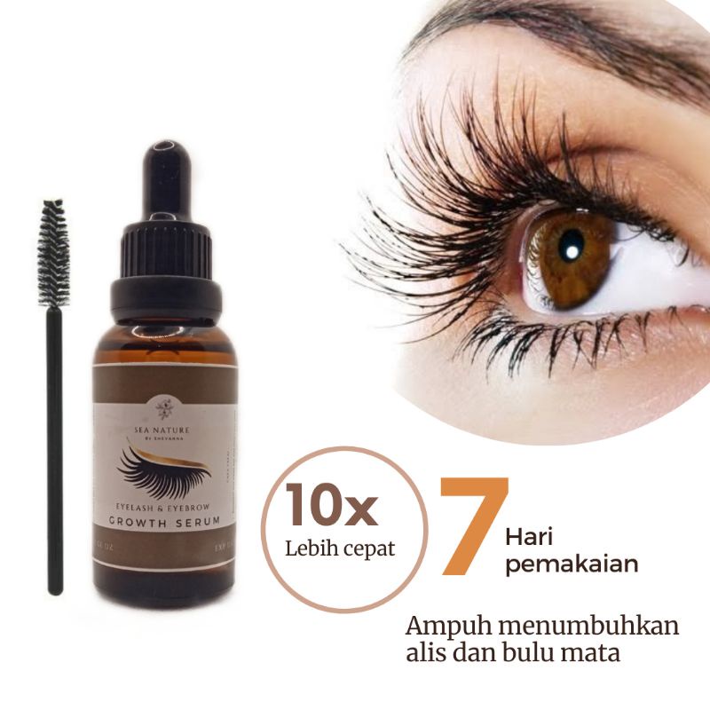 (Harga Grosir 10 pcs) Eyelash &amp; Eyebrow Growth Serum Penumbuh alis dan bulu mata