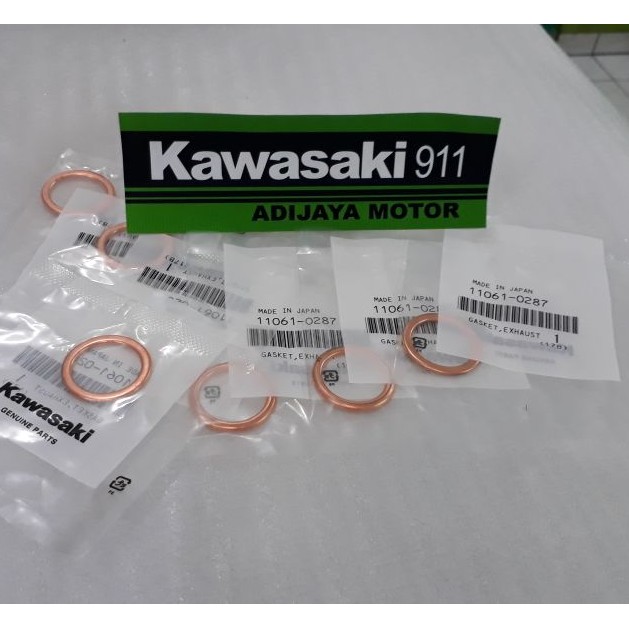 Packing Knalpot / Gasket Exhaust Kawasaki Ninja 250 Karbu Original