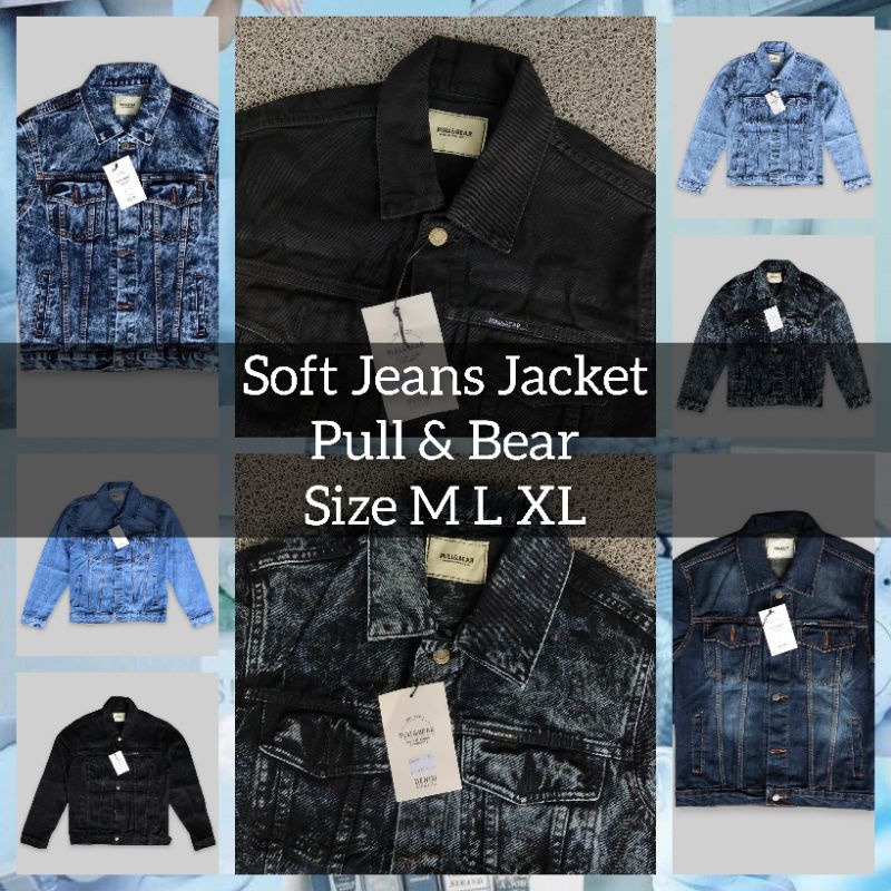 SOFT JEANS JAKET PULL AND BEAR