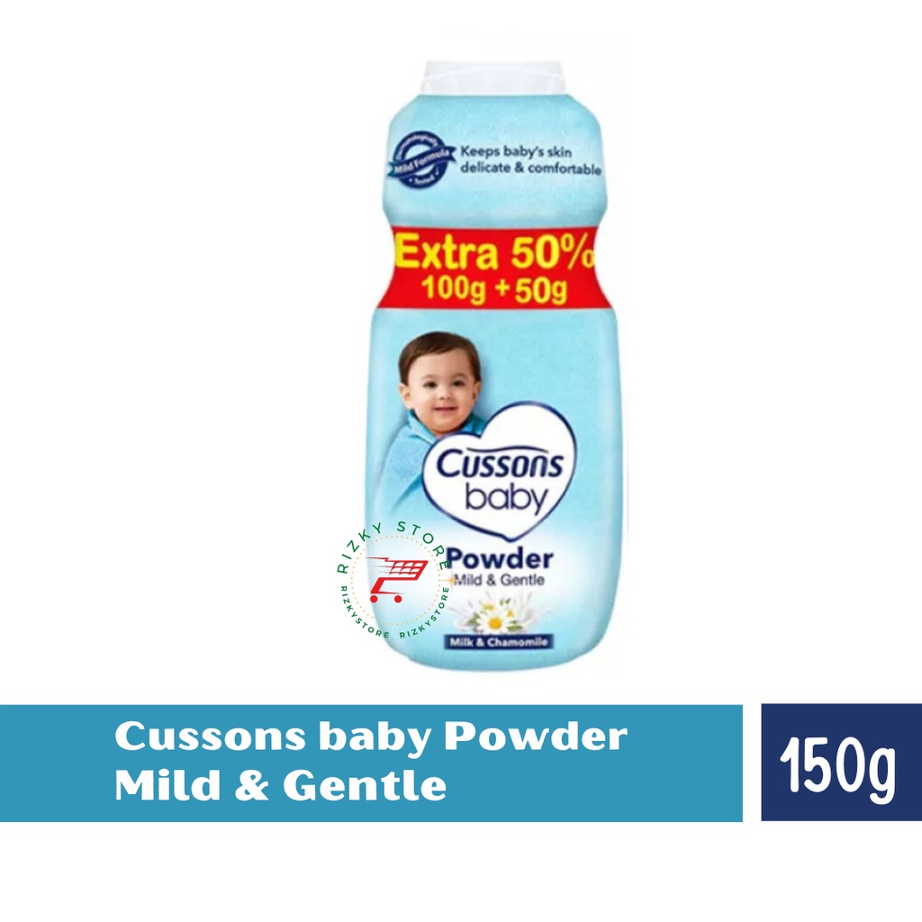 CUSSONS BABY POWDER 100gram+50gram