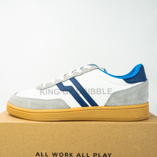 Sepatu Skate Piero Derby White Navy P10738 Original BNIB