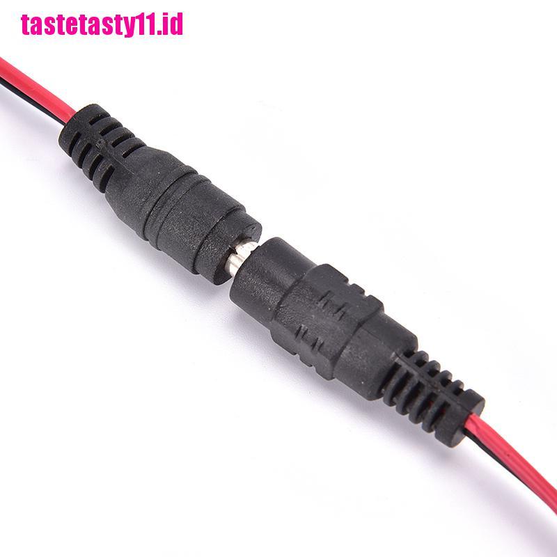 5 Pcs Kabel Konektor Power Socket Jack MaleDC Ukuran 5.5x2.1mm