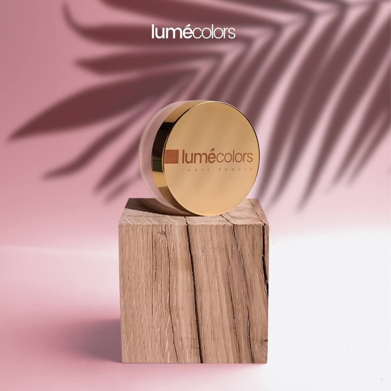 Lumecolors Loose Powder pore Blurring Effect With Control Bedak Tabur Golden Tan Medium LightNeutral