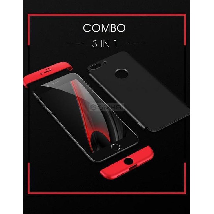 Super Sale Case Gkk Hardcase Case 360 Protection Emboss Gkk For Iphone 7 Plus 7+ Ready Stock