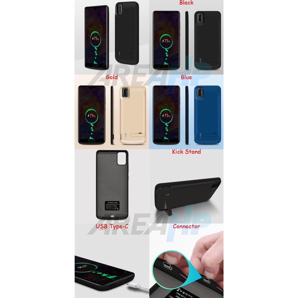 Powerbank Powercase Power Bank Case Casing Cover Smart Battery JLW 5000mAh For Huawei P20