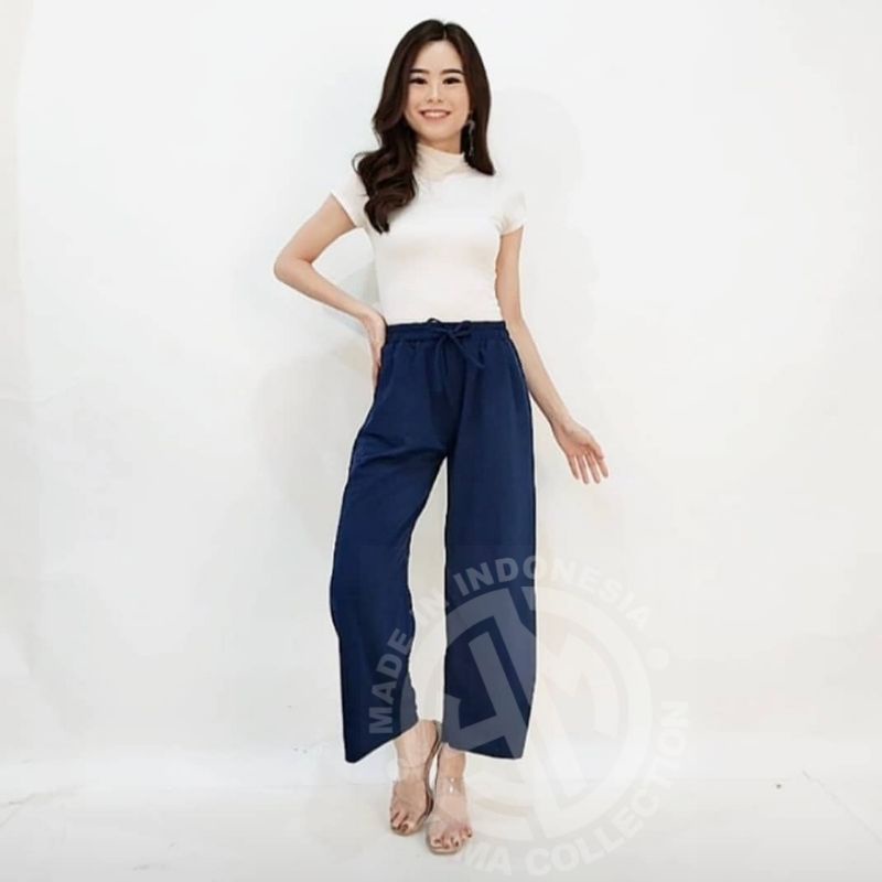 𝔂𝓾𝓶𝓪 KULOT ANDIN//KULOT SCUBA PINGGANG KERUT FULL KARET TALI RIBON//SCUBA PREMIUM