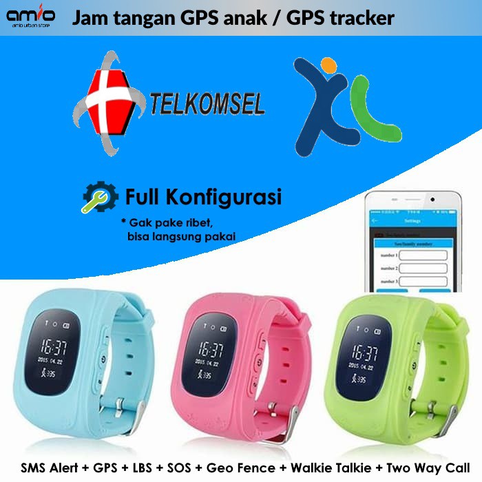 Jam Tangan Anak GPS Tracker | Smartwatch