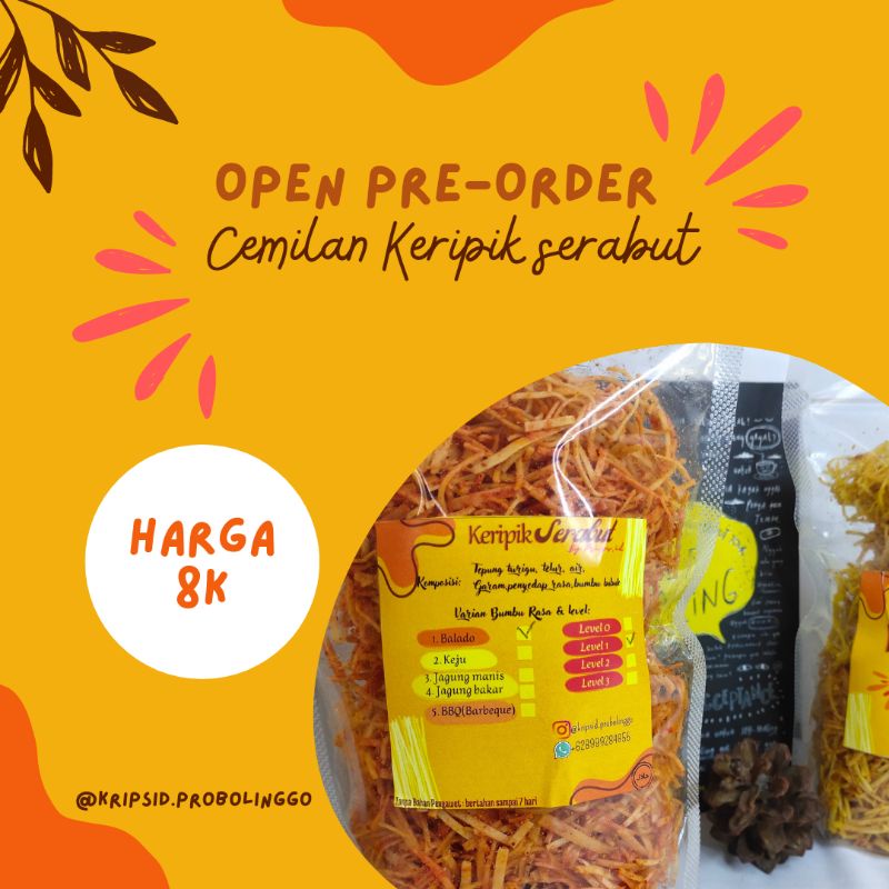 

Keripik serabut by krips.id