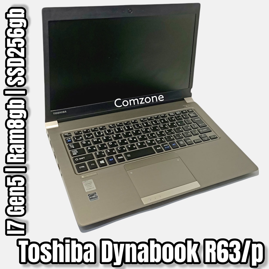 Laptop Second Toshiba R63 Core i7 Gen 5 8GB SSD 256GB nbts5