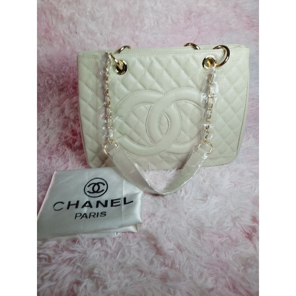 Gst chanel size 30 bahan caviar like ori