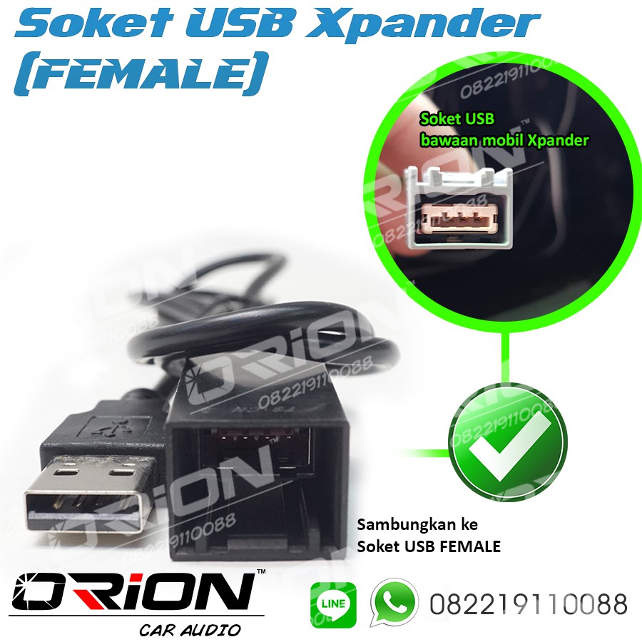 Soket USB Xpander Soket USB Expander FEMALE
