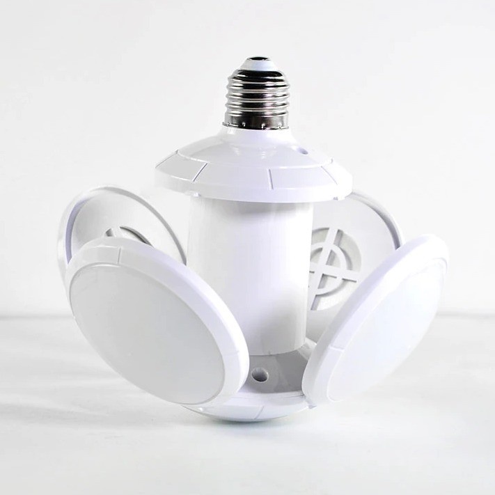 Lampu Bohlam LED 30W Fitting E27 Model Bola UVO Bulat Lipat Bulb Lamp