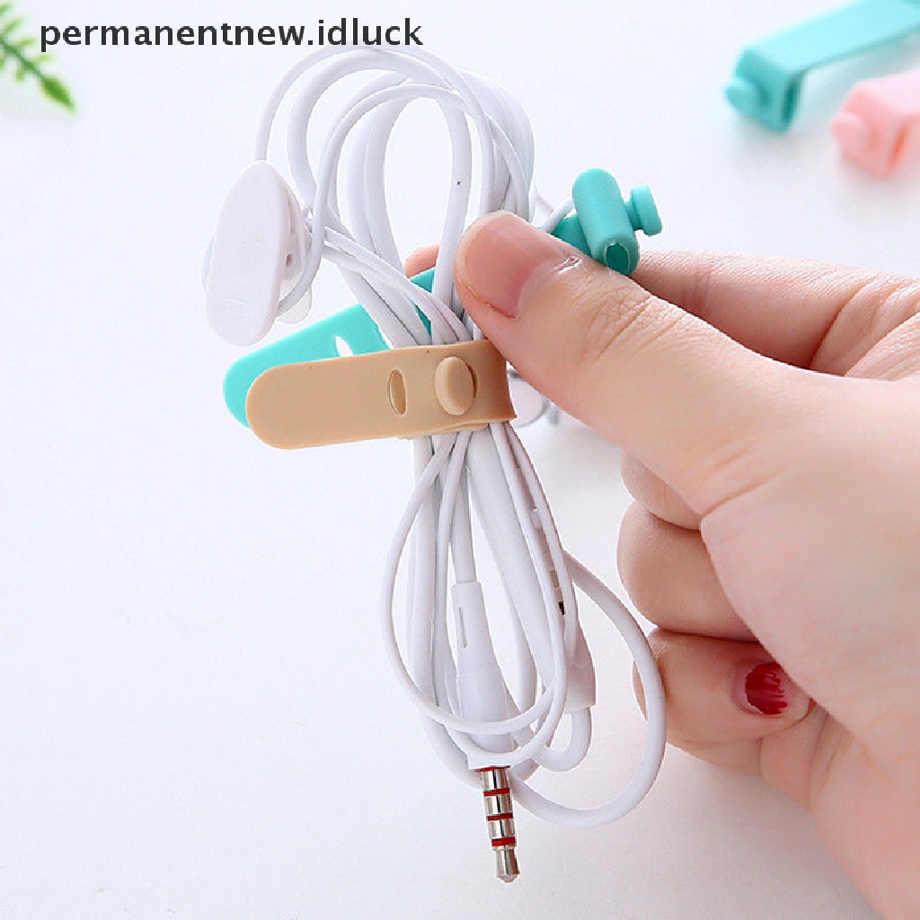 Tali Pengikat Kabel Data Headphone Bahan Silikon