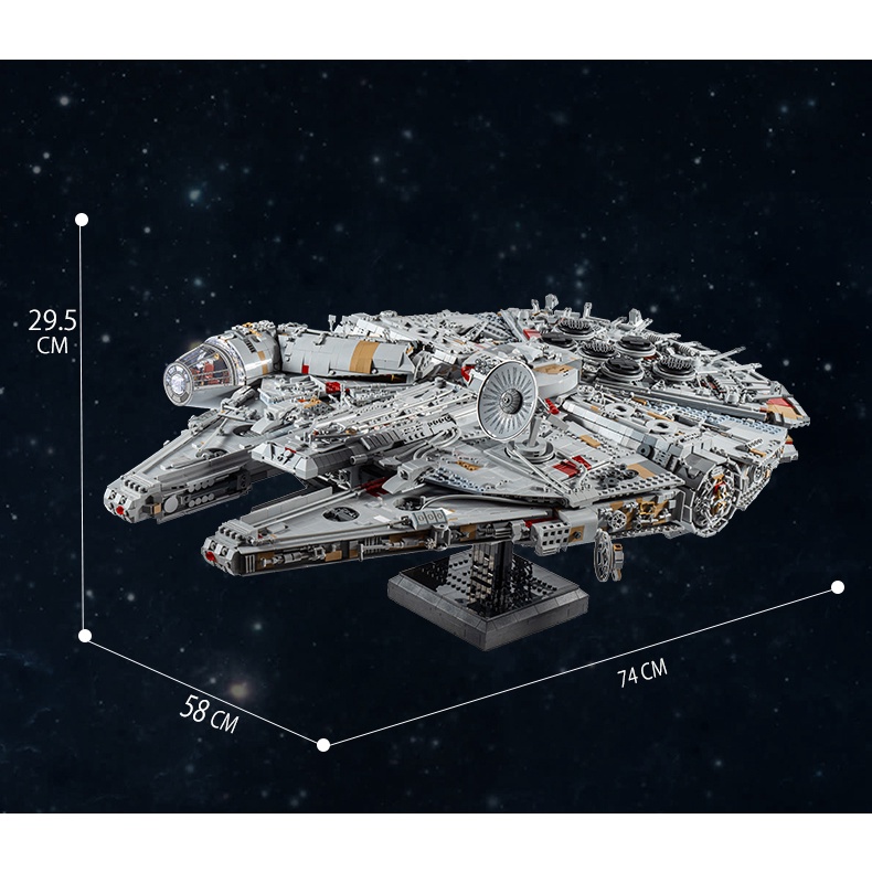 MOULD KING MK 21026 MILENIUM THE FALCON BRICKS BRICK BLOCKS