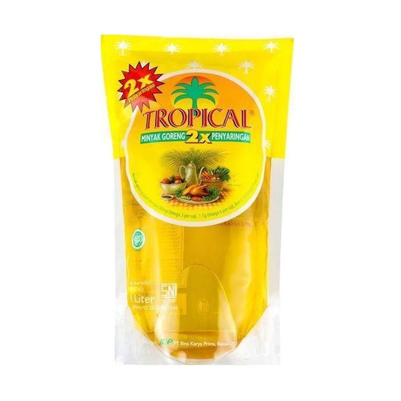 

TROPICAL - Minyak Goreng - Botol / Pouch - Refill 2000 mL / 2L