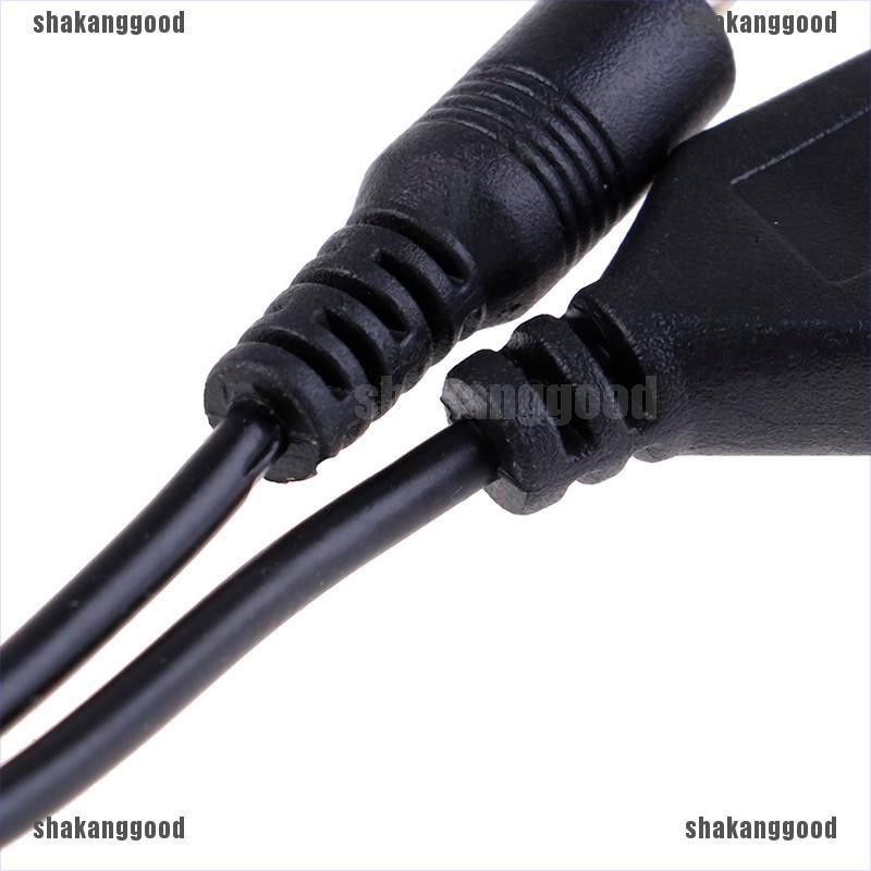 Skid 1Pc Kabel Power Konektor Charger USB A Male Ke DC 3.5x1.35mm