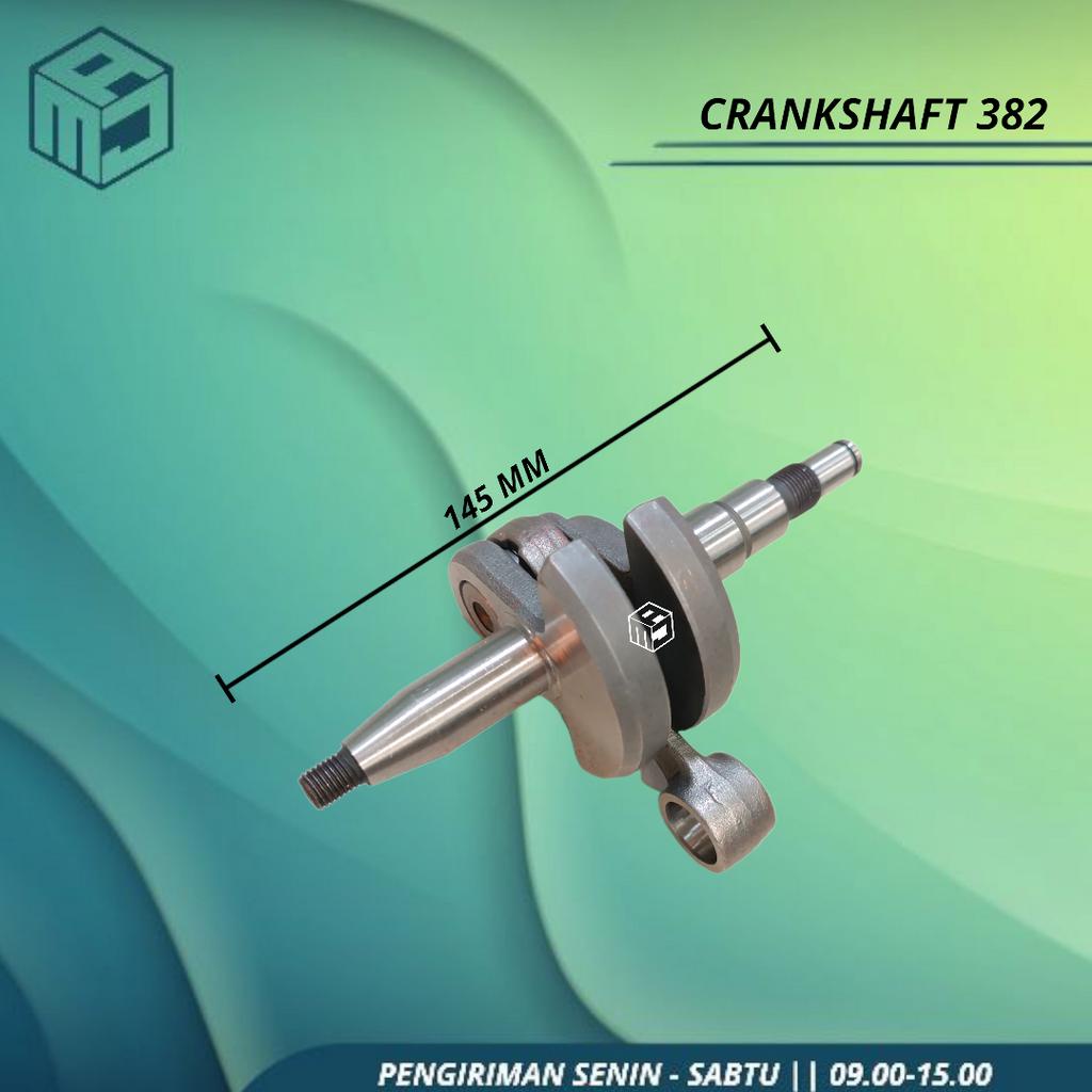 Crankshaft As Kru Askruk Mesin Gergaji Potong Kayu Senso MS 382