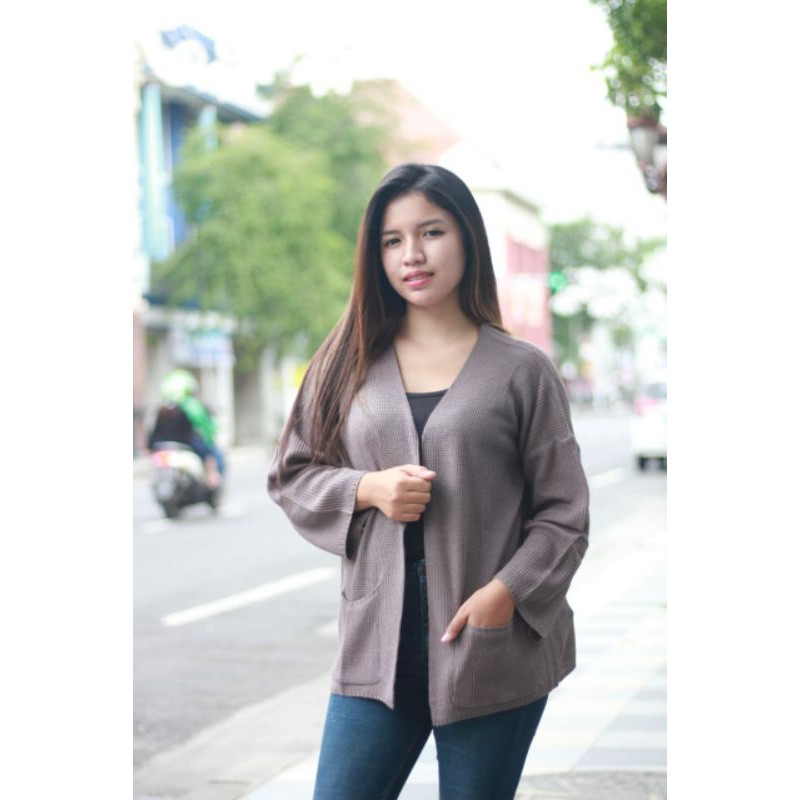 Cardigan Locy Rajut | Cardigan Secker