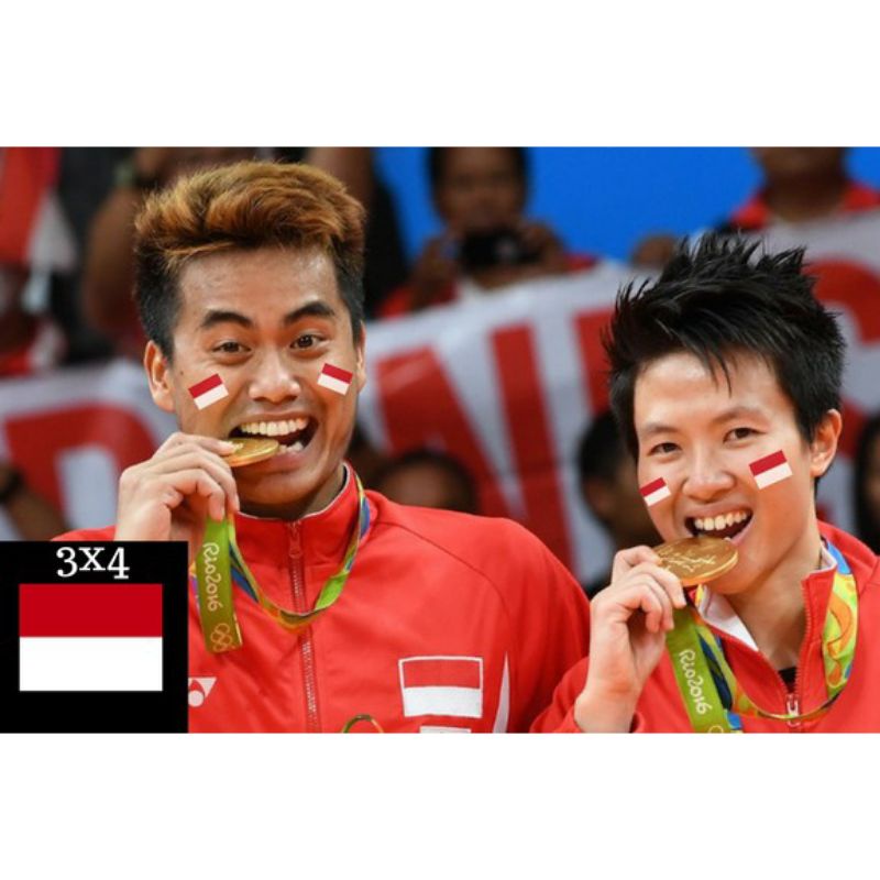 

( Terlaris ) Stiker Bendera Merah Putih di Pipi / Stiker pipi dirgahayu RI