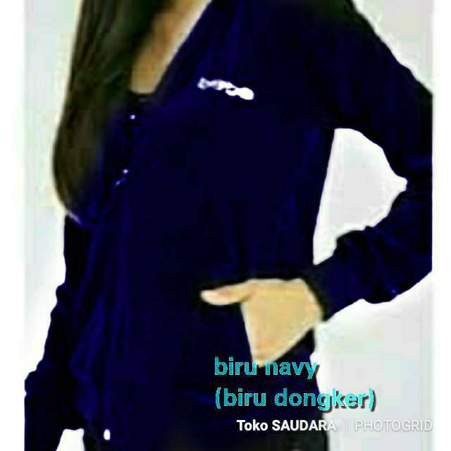 Jaket bebe beludru wanita (jaket beludru stretch)