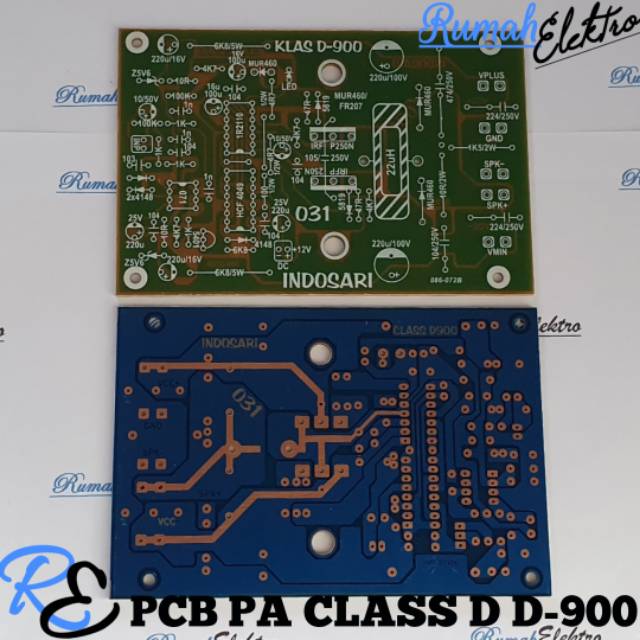 PCB Power Amplifier Class D D-900 Tipe 031