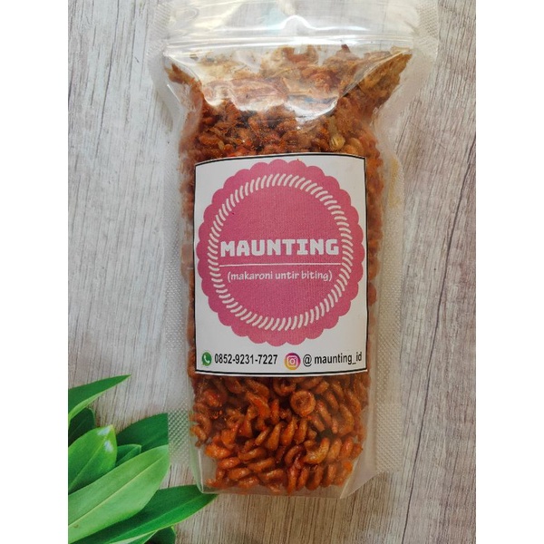 

MAUNTING makroni SPIRAL pouch